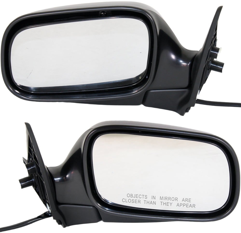 Power Mirror Pair/Set for Subaru Impreza 2002-2007, Manual Folding, Non-Heated, Paintable, Right (Passenger) and Left (Driver), Replacement (Code NN)
