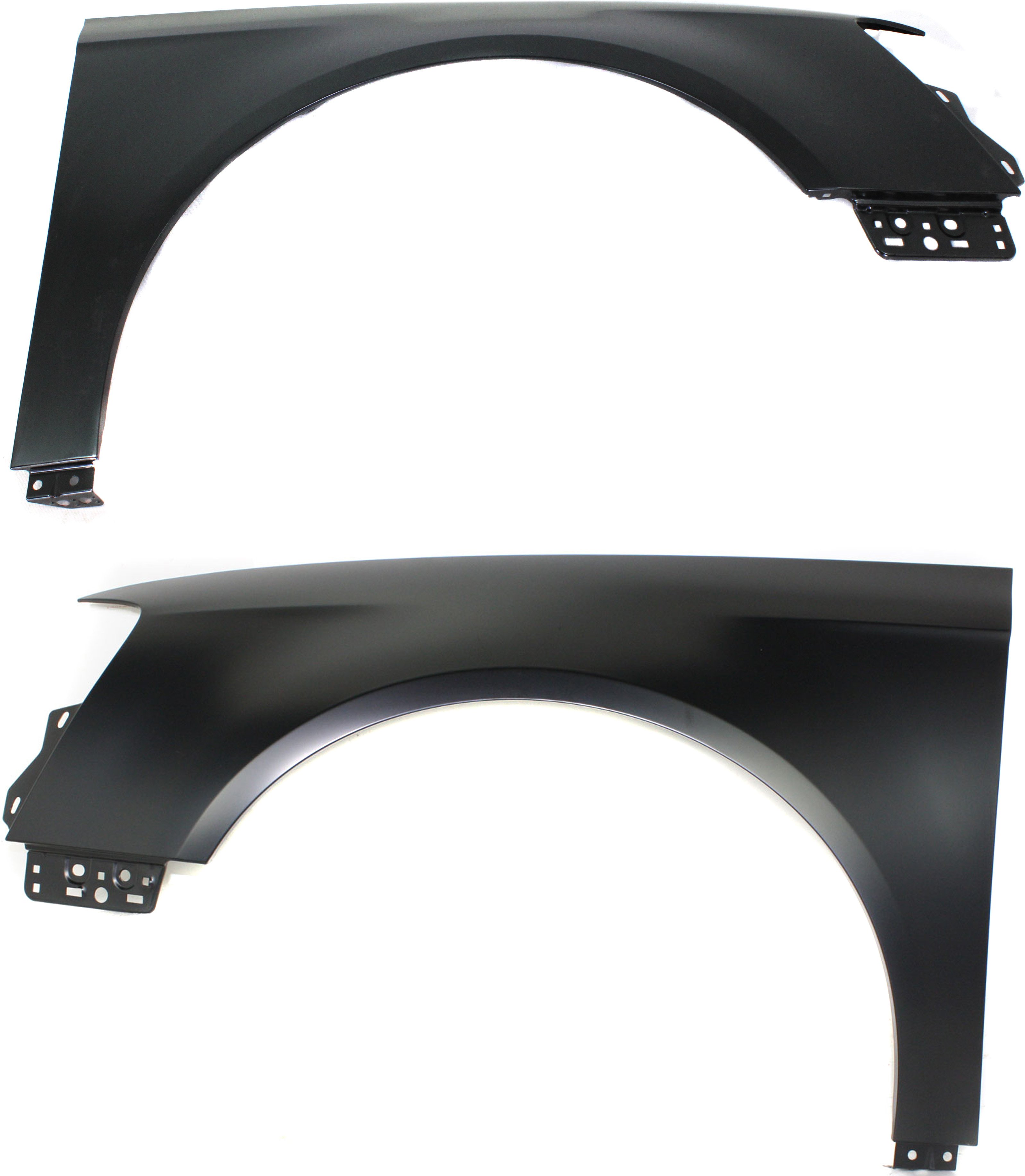Front Fender Pair/Set for 2006-2010 Volkswagen Passat, Includes Right (Passenger) and Left (Driver) Sides, Primed (Ready to Paint) - Replacement