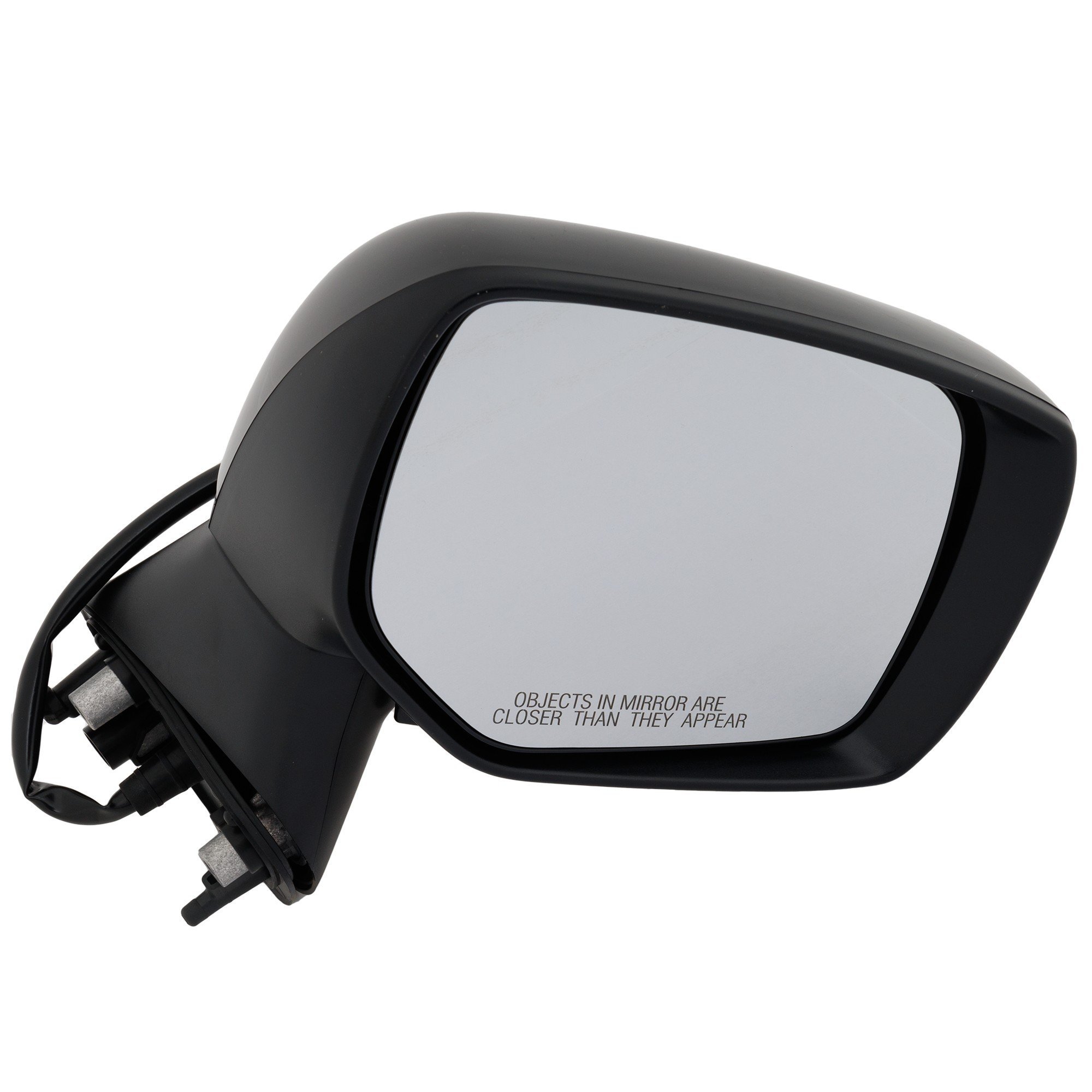 Power Mirror for Subaru Impreza 2012-2014/XV Crosstrek 2013-2014, Right (Passenger), Manual Folding, Non-Heated, Paintable, without Blind Spot Detection, Memory, and Signal Light, Replacement