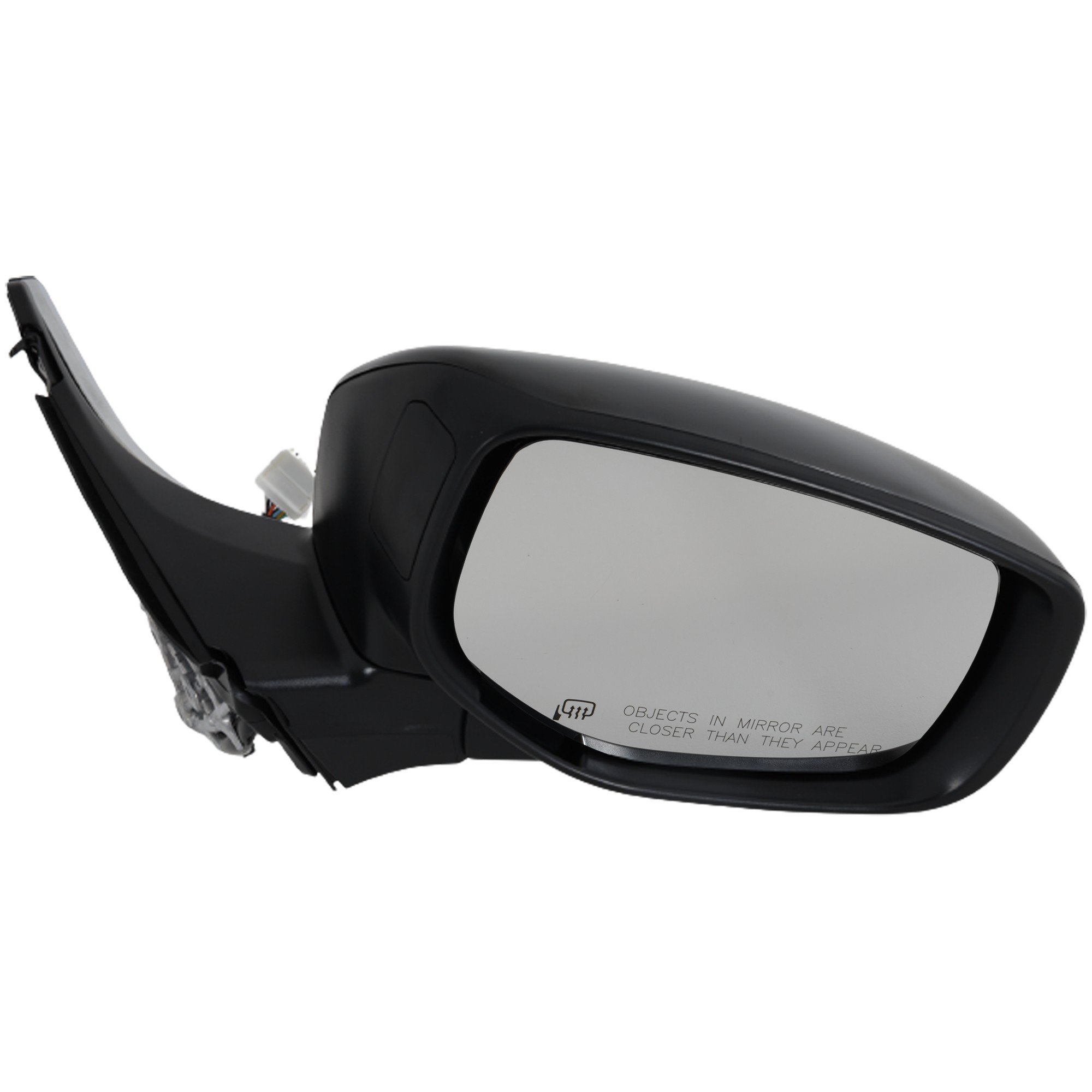 Right (Passenger) Power Mirror for Subaru Legacy/Outback 2020-2022, Manual Folding, Heated, Paintable, with Signal Light, without BSD, Replacement.