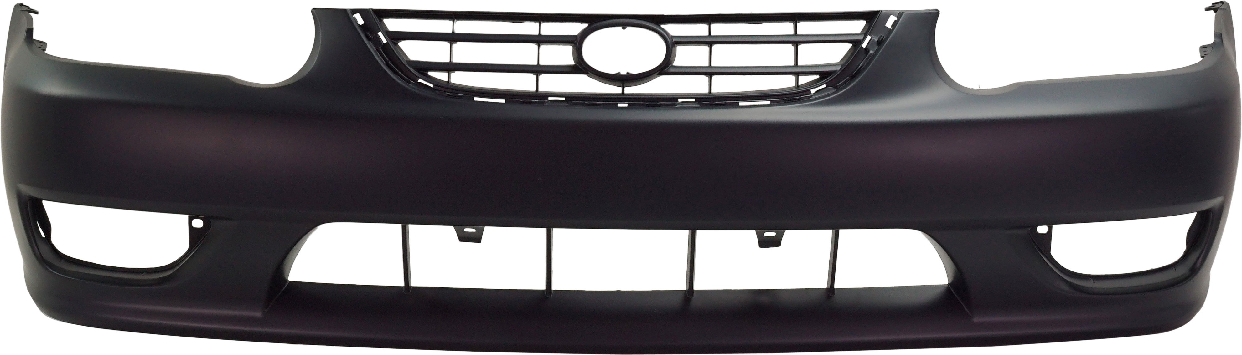 Front Bumper Cover for 2001-2002 Toyota Corolla, Primed (Ready to Paint), Replacement