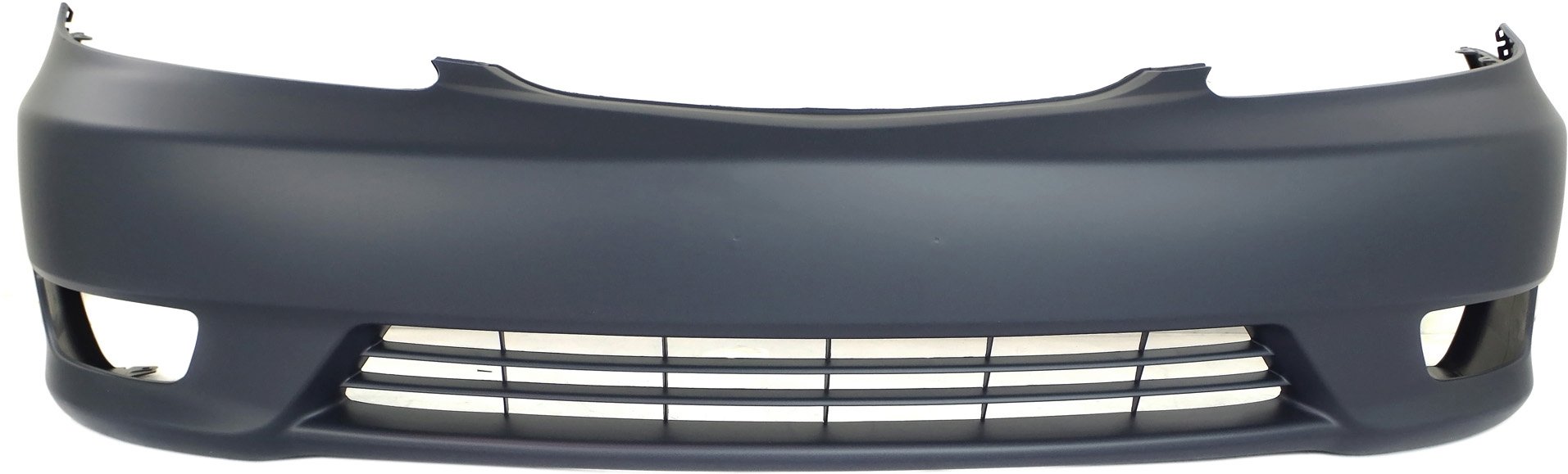 Front Bumper Cover for Toyota Camry 2005-2006 SE Model, Primed (Ready to Paint), USA Built Vehicle, with Fog Light Holes, Replacement