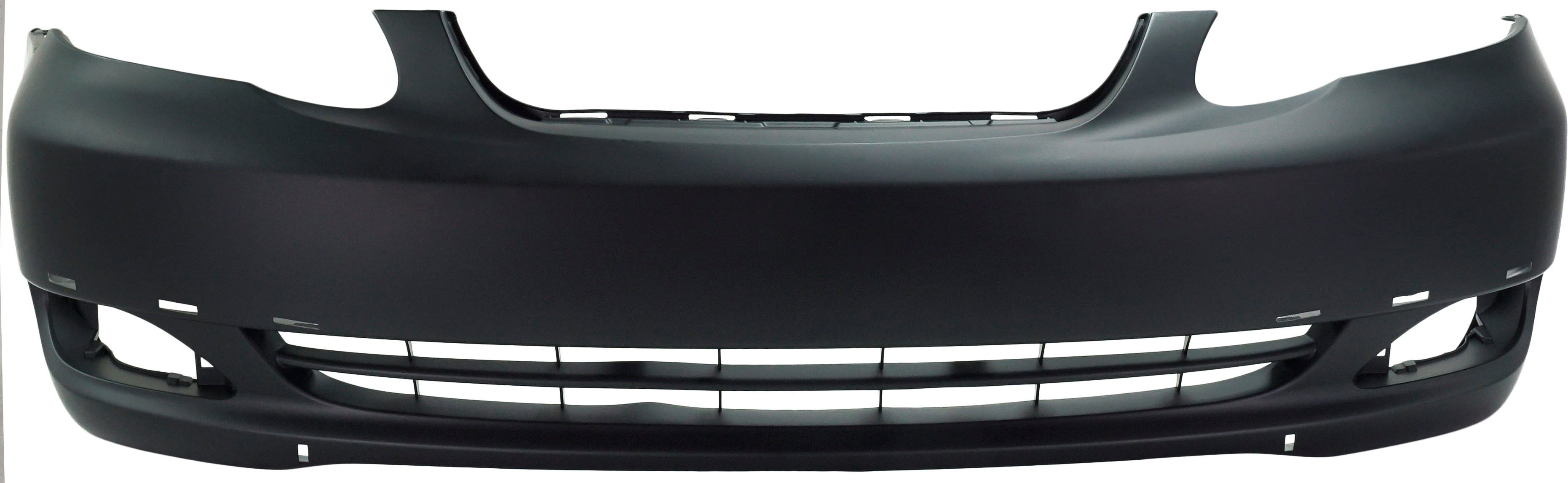 Front Bumper Cover for Toyota Corolla 2005-2008 S/XRS Models, Primed (Ready to Paint), with Spoiler Holes, Replacement