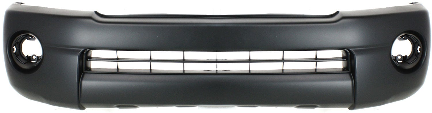 Front Bumper Cover for Toyota Tacoma 2005-2011, Textured, with Fog Light Holes and Extension Hole, Suitable for Base/PreRunner Models, 2WD (Two-Wheel Drive)/4WD (Four-Wheel Drive), Replacement (CAPA Certified)