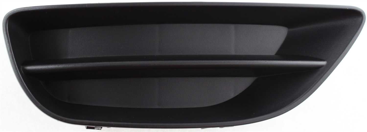 Front Fog Light Cover for Toyota Corolla 2001-2002, Right (Passenger) Side, Replacement