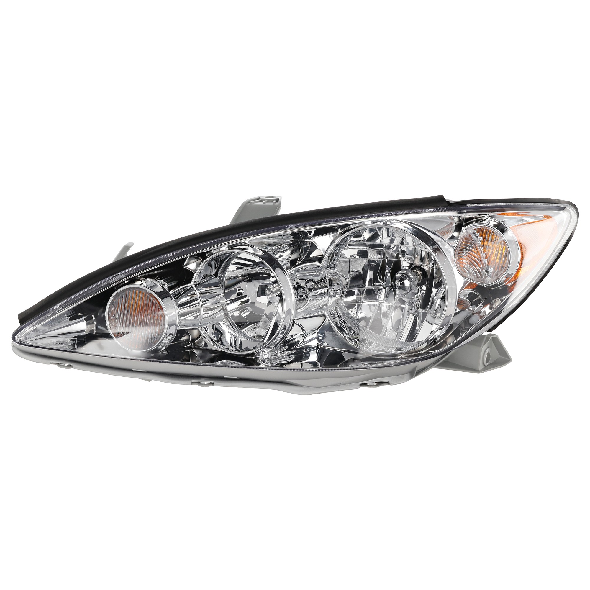 Headlight Assembly for Toyota Camry 2005-2006, Left (Driver), Halogen, LE/XLE Models, USA Built Vehicle, Replacement