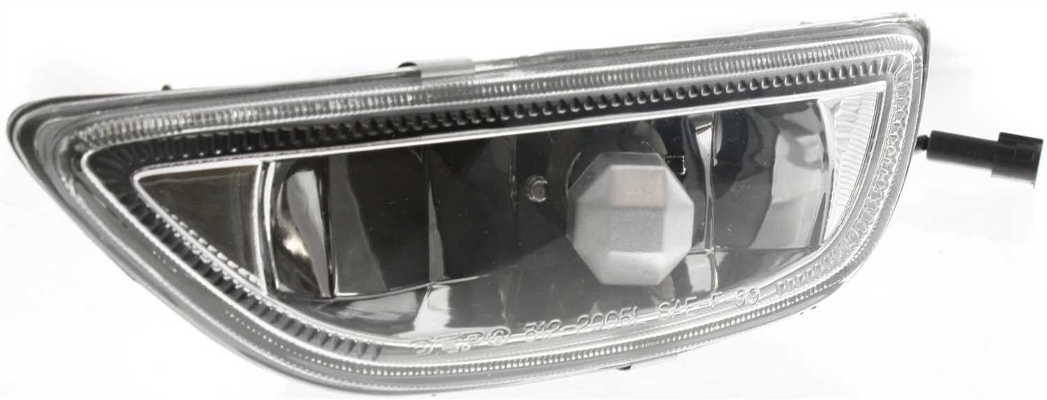 Front Fog Light Assembly for Toyota Corolla 2001-2002, Left (Driver) Side, Replacement