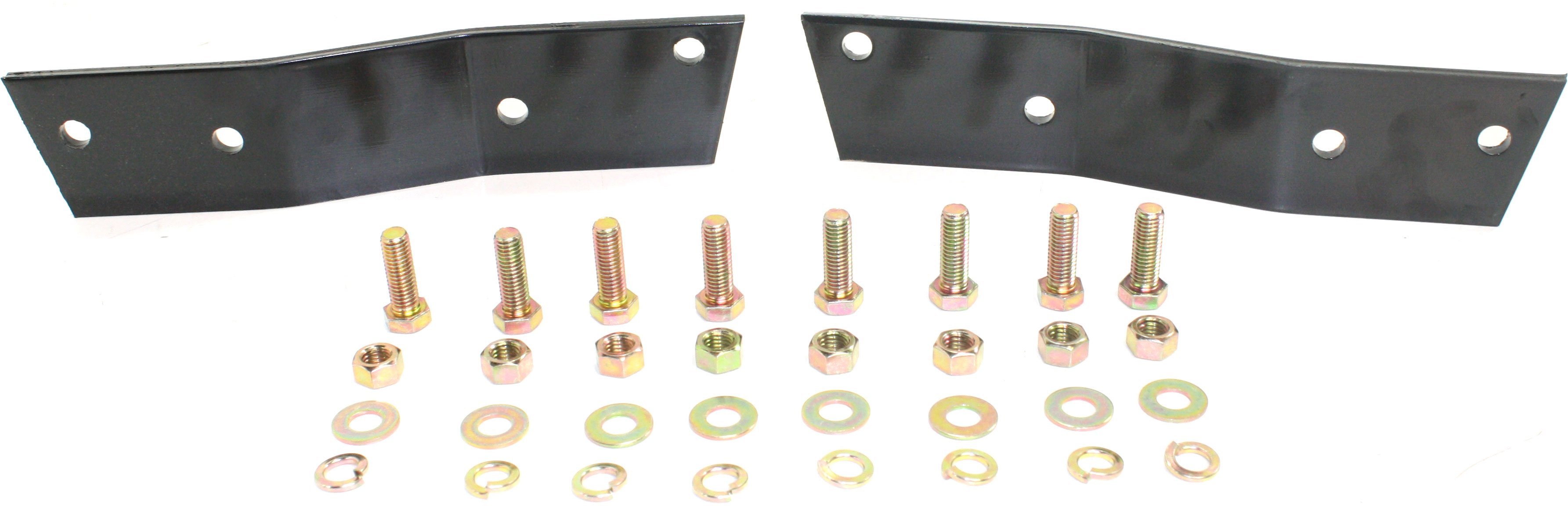 1994 - 2002 Dodge Ram 3500 Rear Bumper Bracket Set (Pair, Driver & Passenger)