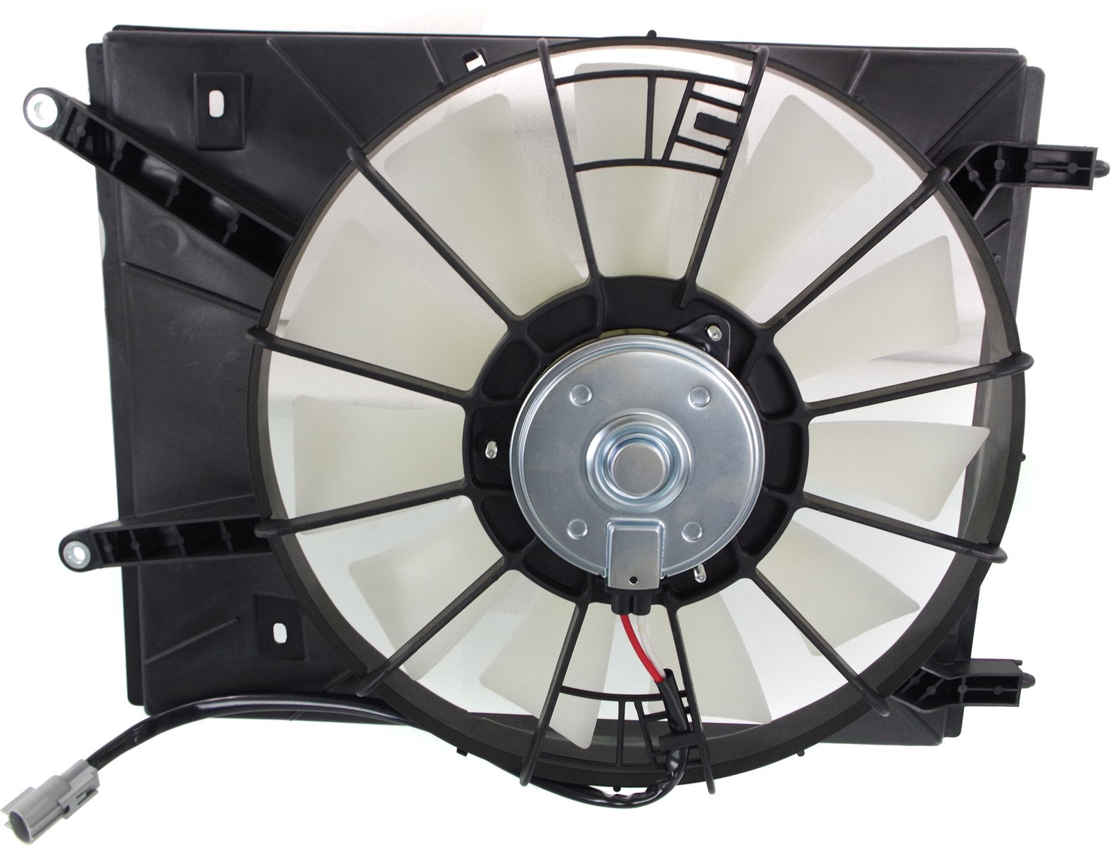 Radiator Fan Shroud Assembly for Toyota Sienna 1998-2003, Left (Driver) Side, Replacement