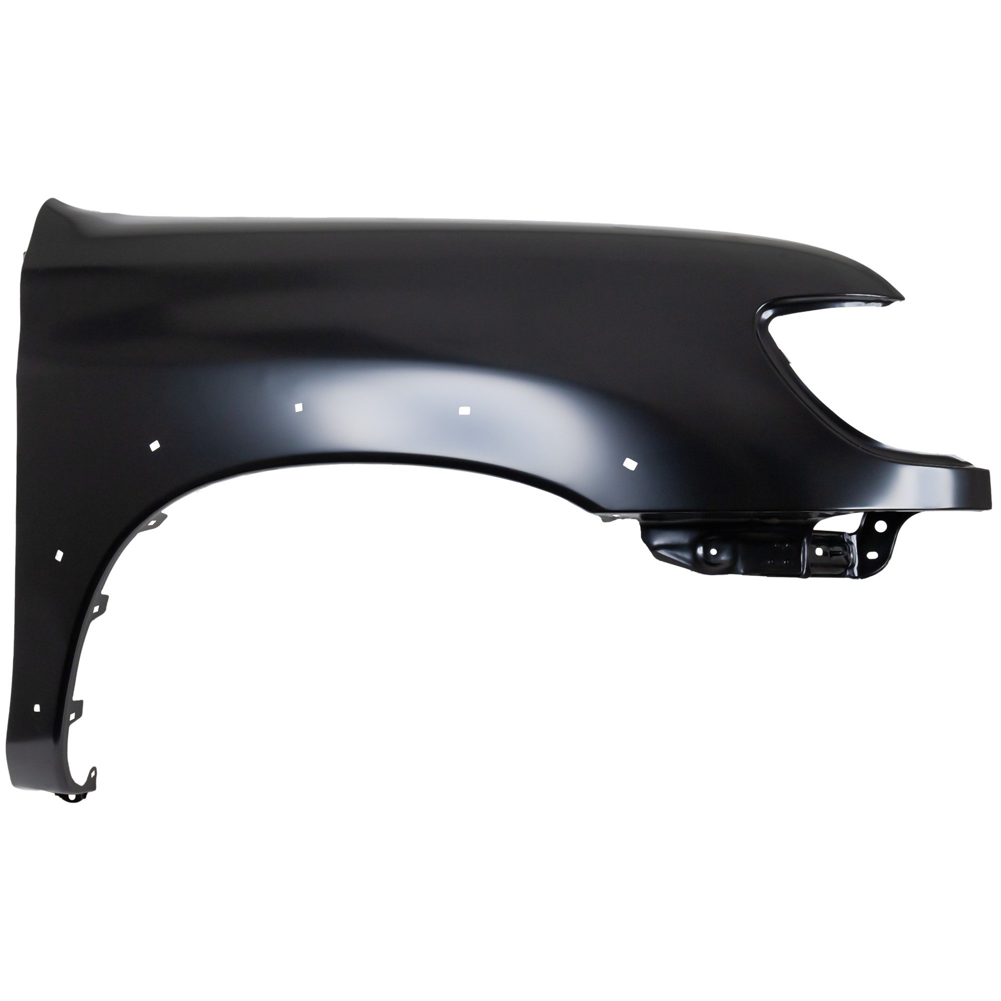 Front Fender for Toyota Tundra 2000-2006, Right (Passenger), Primed (Ready to Paint), Regular/Access Cab, w/ Flare Holes, Replacement (CAPA Certified)