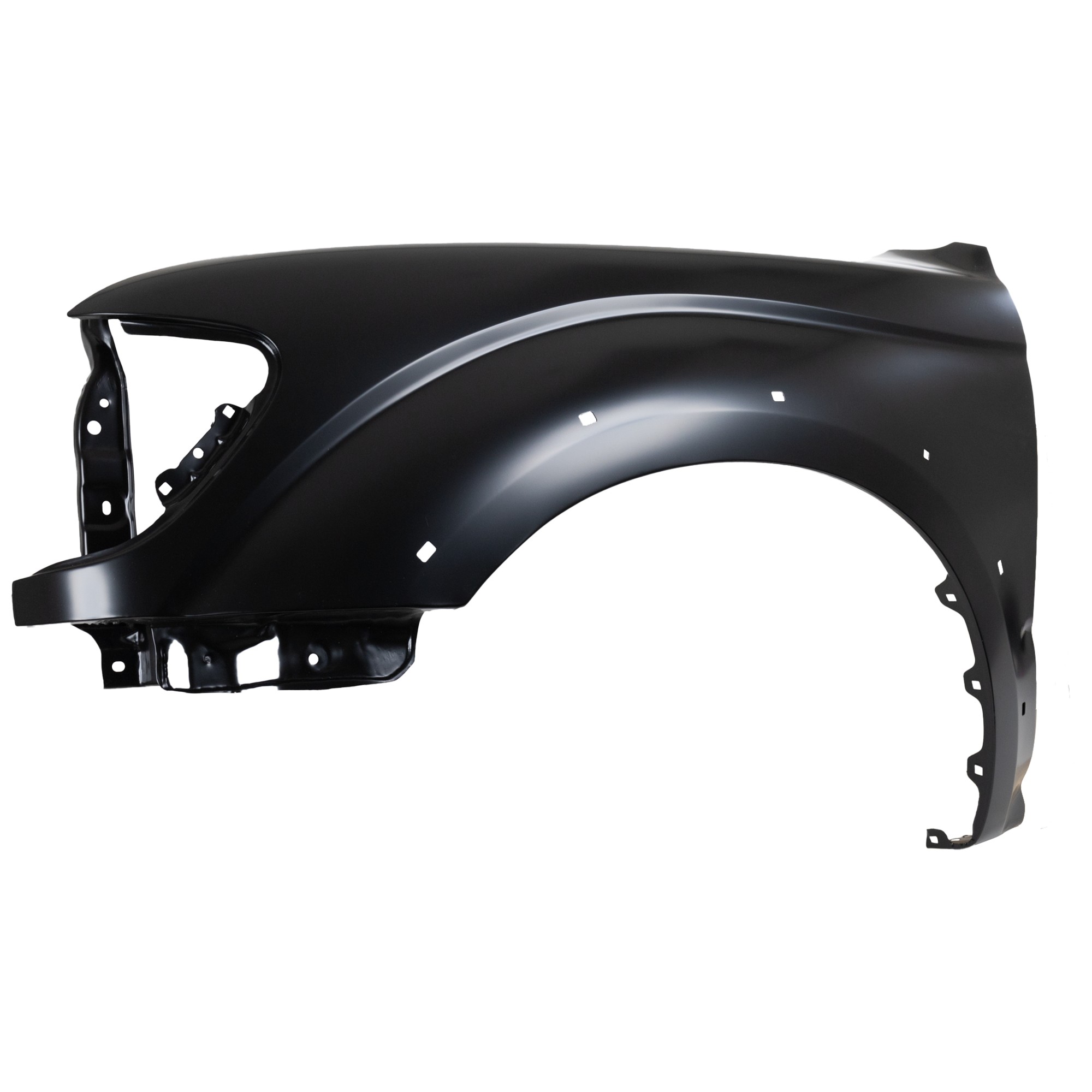 Front Fender for 2001-2004 Toyota Tacoma, Left (Driver), Styleside, Primed (Ready to Paint), with Fender Flare Holes, Replacement