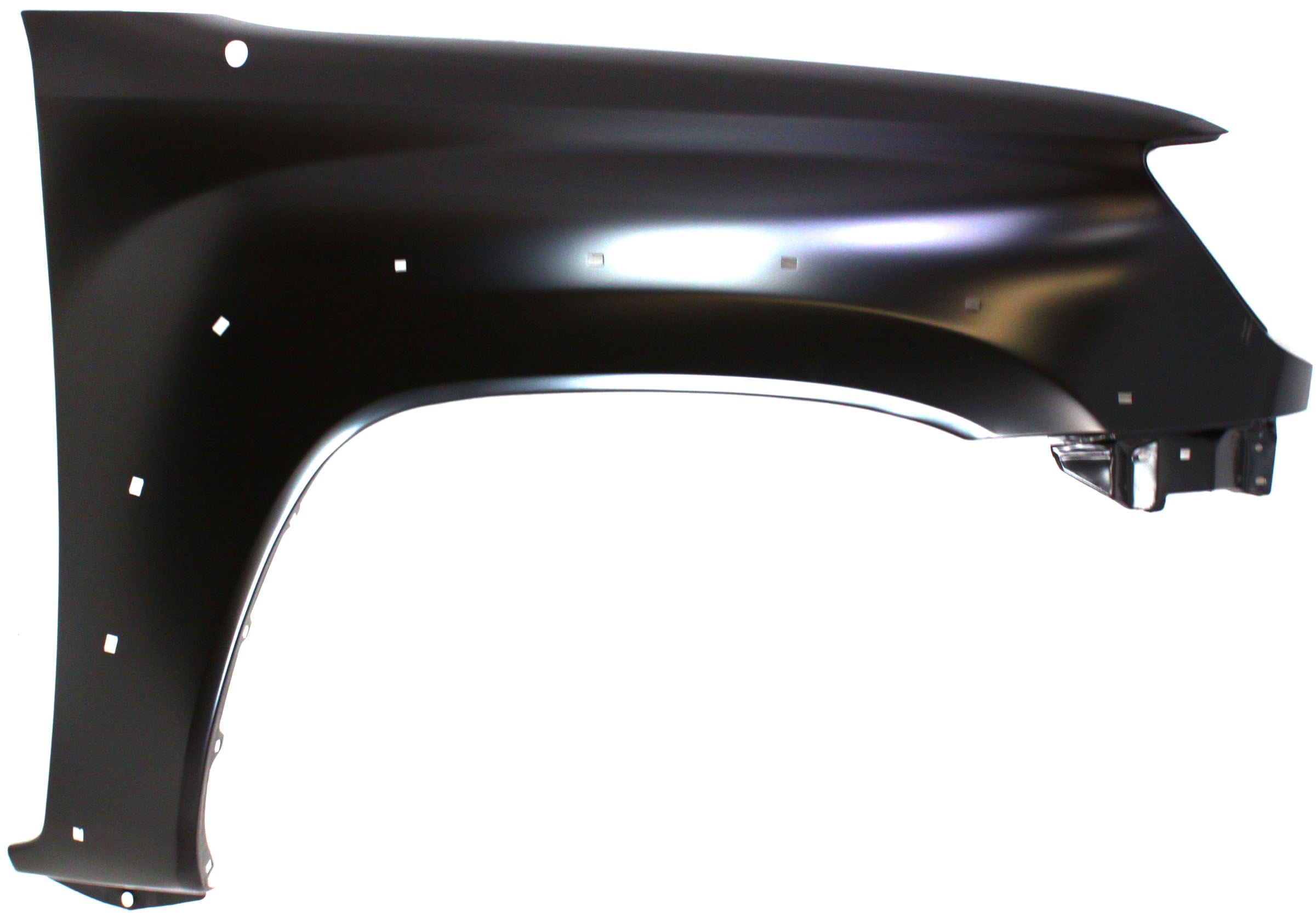 Front Fender for 2005-2015 Toyota Tacoma, Right (Passenger) Side, Primed (Ready to Paint), Suitable for 4WD (Four-Wheel Drive) and 2WD (Two-Wheel Drive) PreRunner Model, Replacement