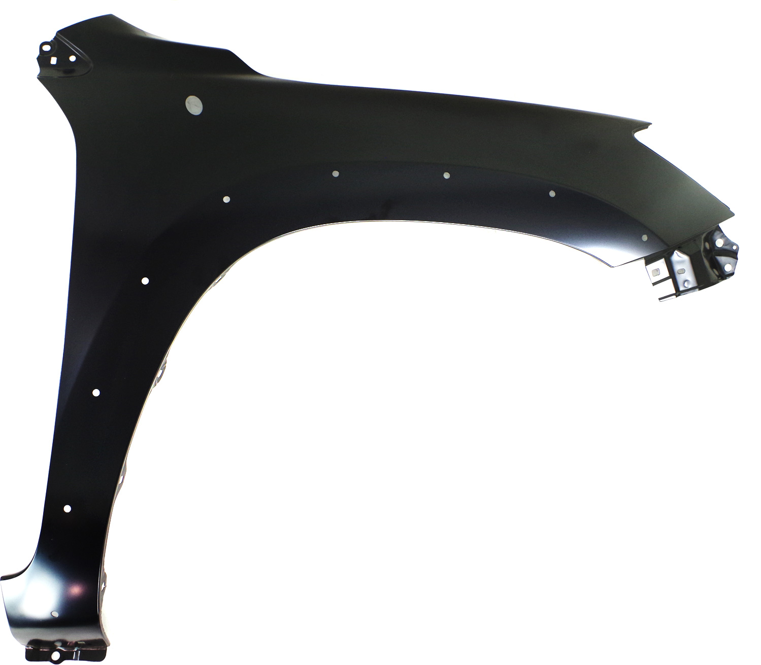 Front Fender for Toyota RAV4 2006-2008, Right (Passenger) Side, Primed (Ready to Paint), with Fender Flare Holes, Replacement (CAPA Certified)