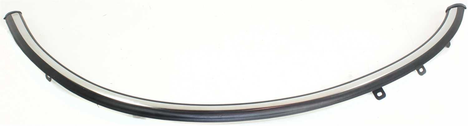 Front Wheel Opening Molding for Toyota Tacoma 1995-2000, Left (Driver) Side, Replacement