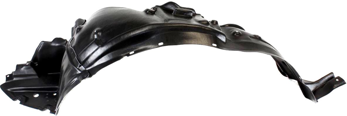 Front Fender Liner, Left (Driver) Side, for Lexus SC430 2002-2005, Vacuum Form Plastic, Replacement