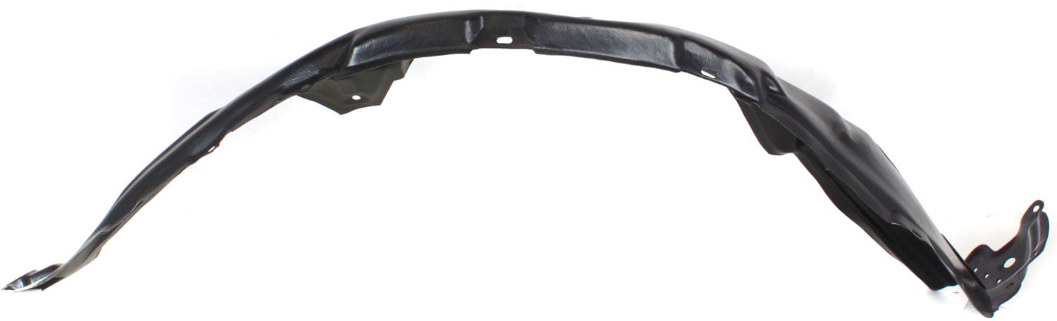 Front Fender Liner for Toyota RAV4 2006-2012, Right (Passenger) Side, Plastic, Vacuum Form, Japan Built Vehicle, with Wheel Opening Flares, Replacement