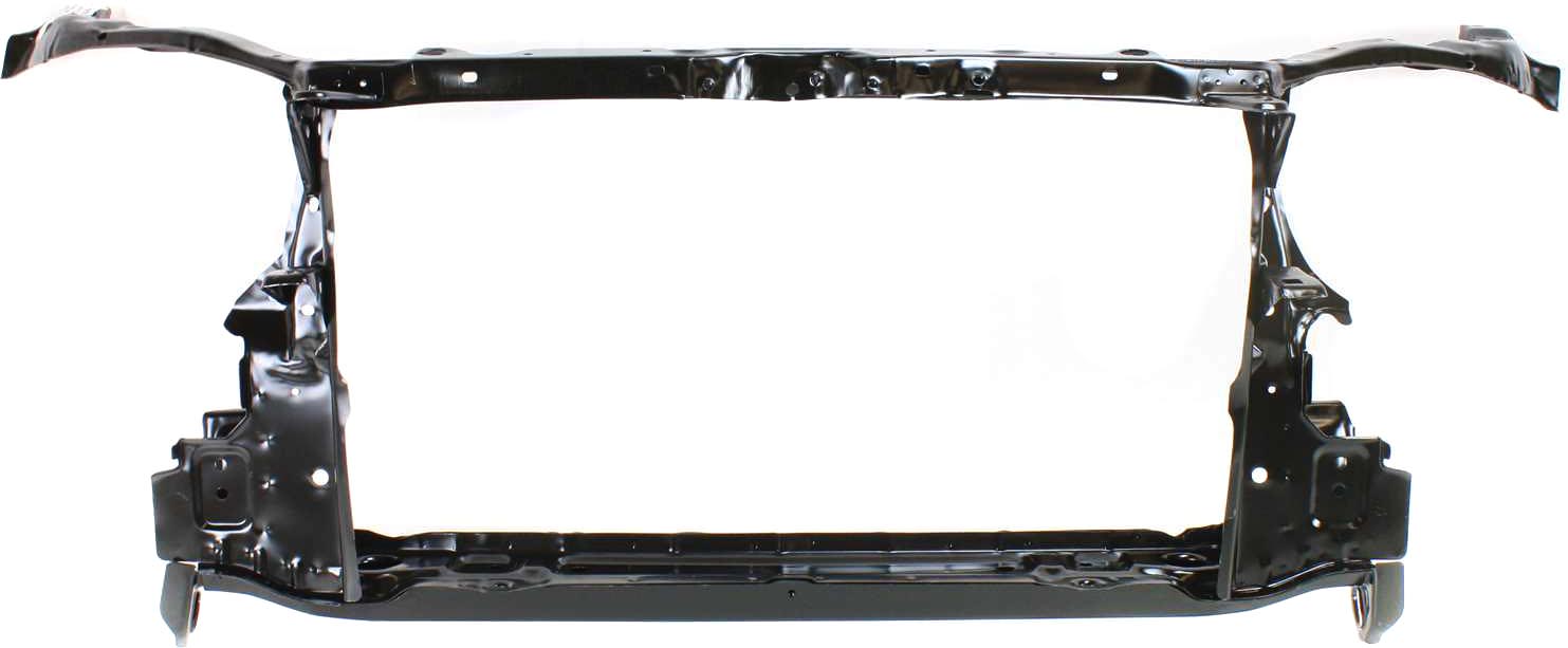 Radiator Support Assembly for Toyota Corolla 2003-2008, Black, Steel, Replacement (CAPA Certified)