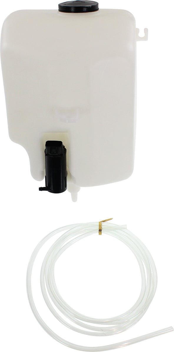 Washer Reservoir for Toyota Camry 1992-1996, Assembly with Pump and Cap, with ABS, Replacement
