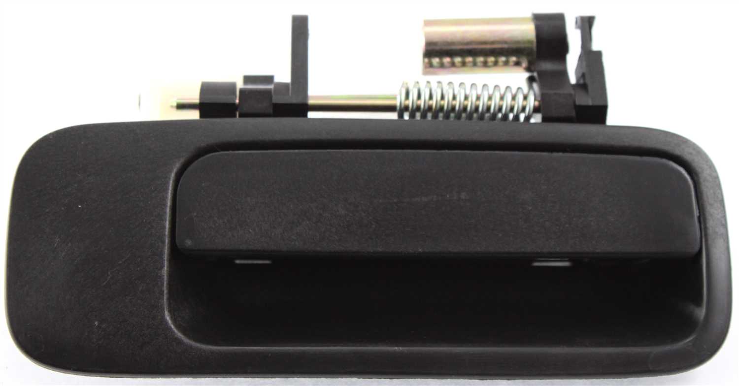 Rear Exterior Door Handle for 1997-2001 Toyota Camry/Lexus ES300, Right (Passenger) Side, Smooth Black Plastic, USA Built, Replacement