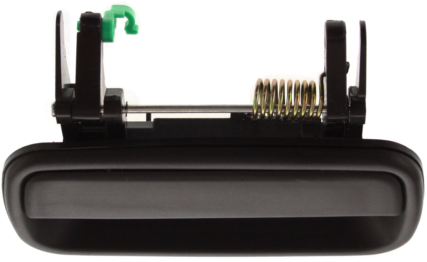 Textured Black Rear Exterior Door Handle for Toyota Tacoma 2001-2004, Right (Passenger), Replacement