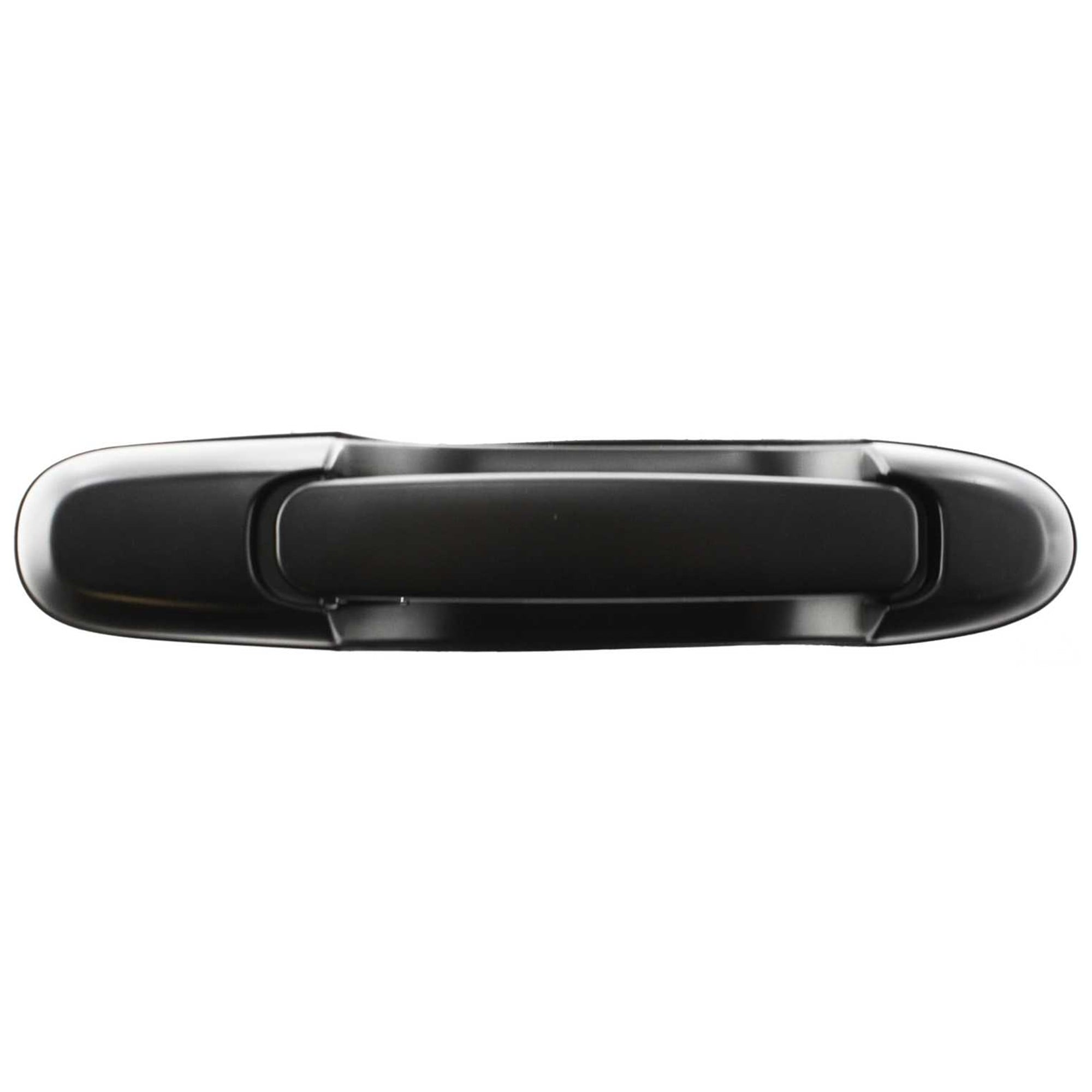 Exterior Rear Door Handle for Toyota Sienna 1998-2003, Right (Passenger)=Left (Driver), Smooth Black, Side Sliding Door, without Keyhole, Power Lock, Replacement
