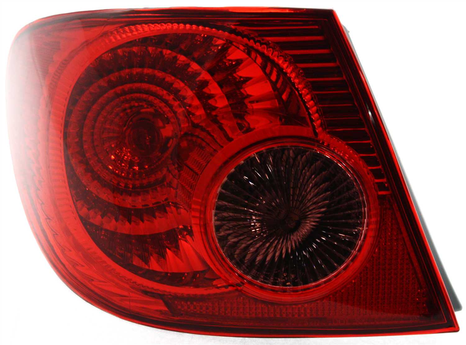 Tail Light Assembly for 2005-2008 Toyota Corolla, Outer, Left (Driver), Replacement