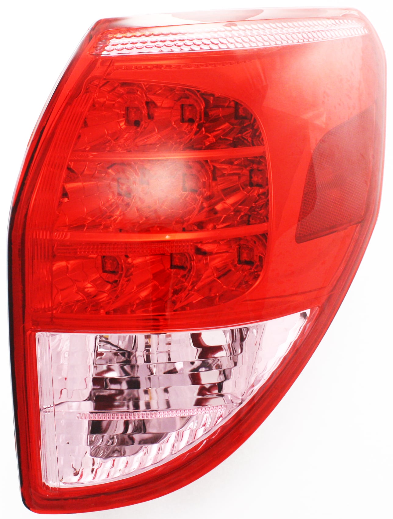 Tail Light Lens and Housing for Toyota RAV4 2006-2008, Right (Passenger) Side, Replacement