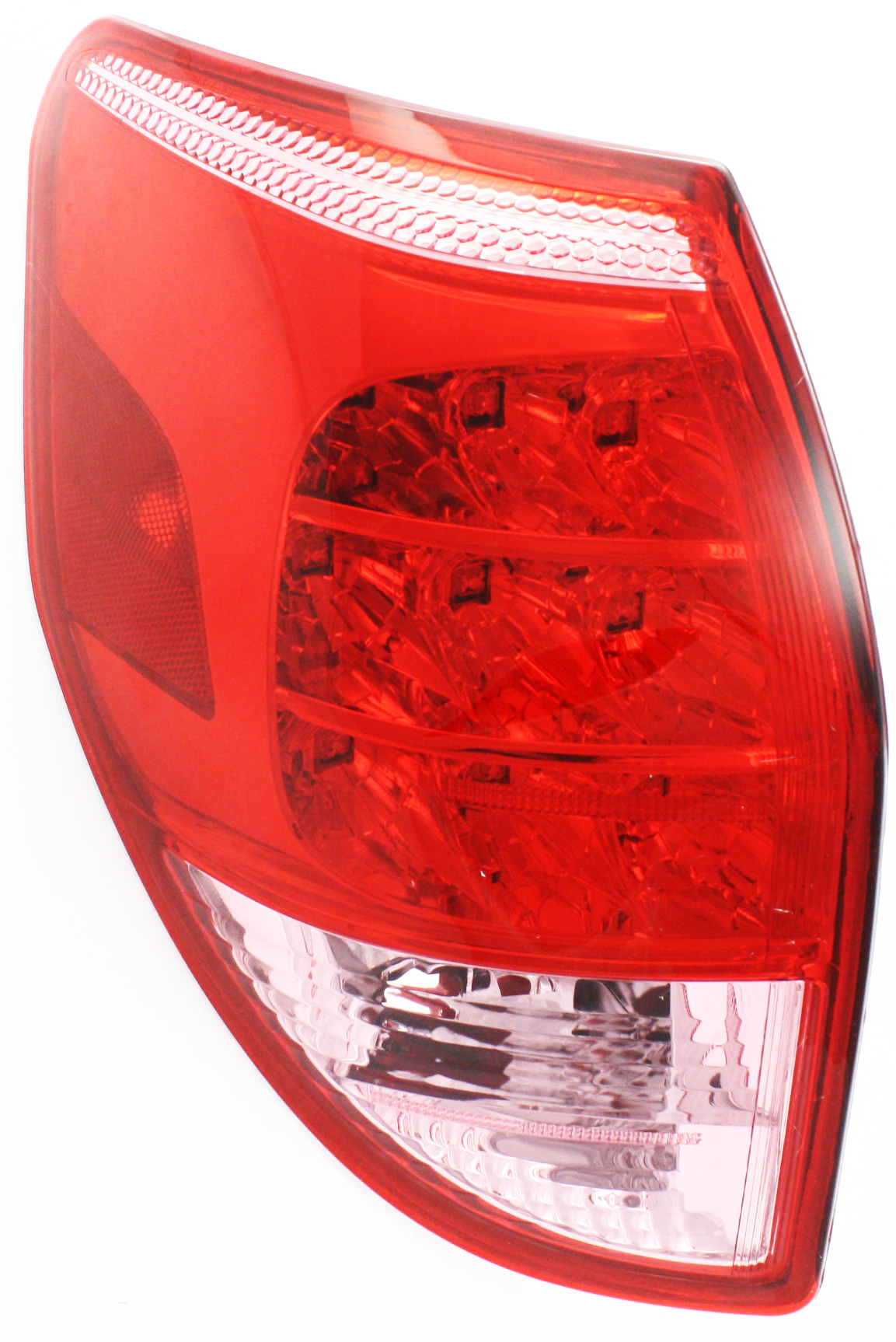 Tail Light Lens and Housing for 2006-2008 Toyota RAV4, Left (Driver) Side, Replacement