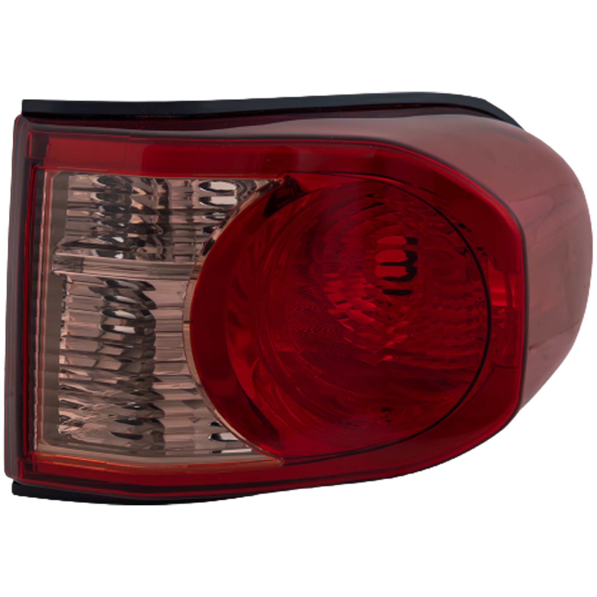 Tail Light Lens and Housing for Toyota FJ Cruiser, Right (Passenger) Side, Compatible with 2007-2011 Models, Replacement