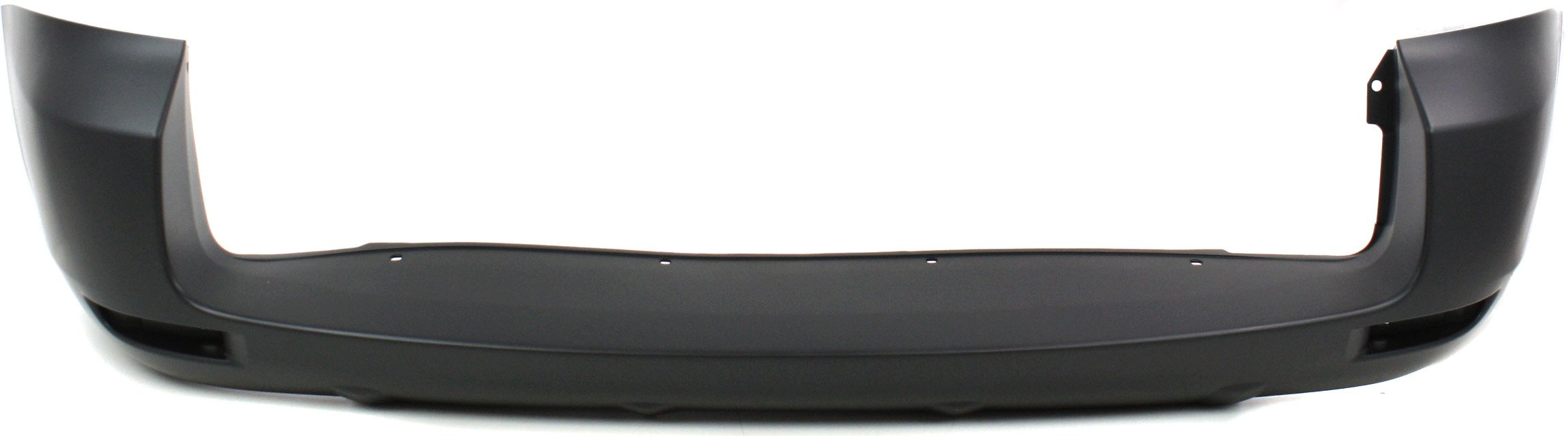 Rear Bumper Cover for Toyota RAV4 2006-2008, Primed (Ready to Paint), Without Wheel Opening Flare, Replacement (CAPA Certified)