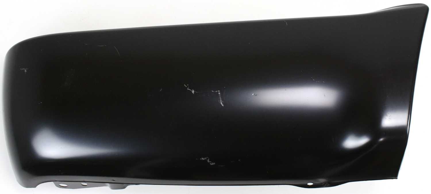 Painted Steel Rear Bumper End for Toyota 4Runner 1990-1995, Right (Passenger) Side, Replacement