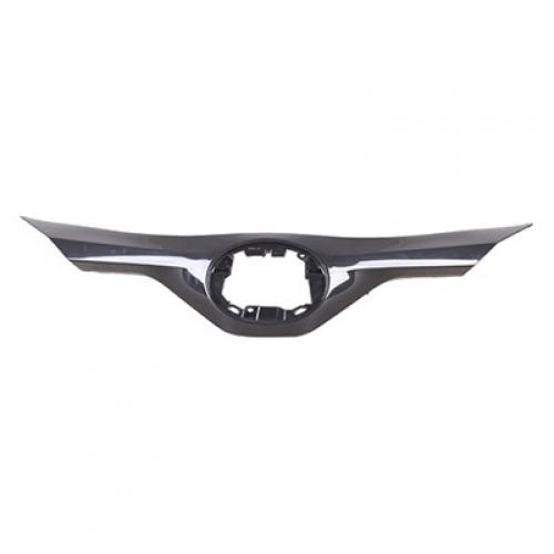 Grille Molding for Toyota C-HR 2020-2022, Painted Black, Turkey Built Vehicle - CAPA-Certified, Replacement