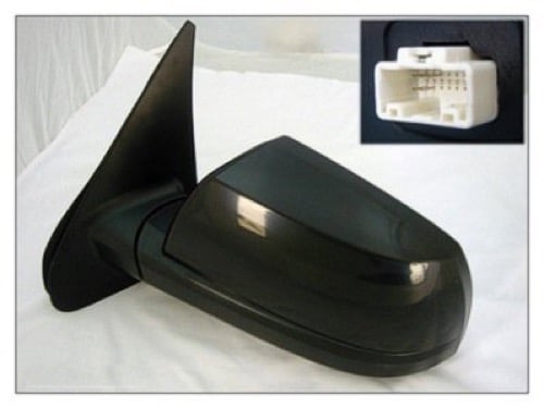2008 - 2013 Toyota Sequoia Side View Mirror Assembly / Cover / Glass Replacement - Left (Driver) Side - (SR5)