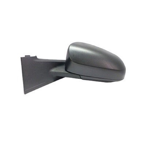 Left (Driver) Side View Mirror for Toyota Yaris 2012, Power, Non-Heated, Black,  8794052C50-PFM w/Cover, Assembly, Replacement