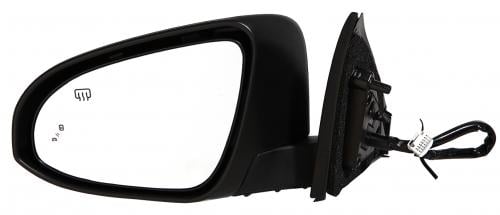 Left (Driver) Outside Side View Mirror Assembly for 2013 - 2018 Toyota Avalon with Blind Spot Detection, Non-Electrochromic, Signal Light, Memory, Primed to Match Cover, Replacement