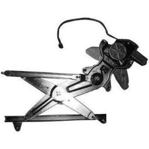 Front Right (Passenger) Door Glass Regulator for 1997 - 2001 Toyota Camry, Power Window Motor and Regulator Assembly with Motor,  69801AA020-PFM, Replacement