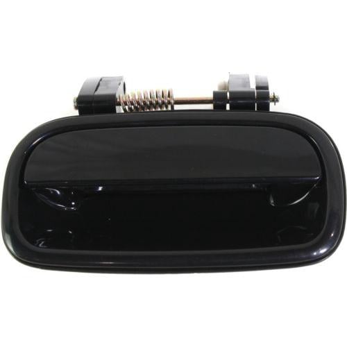 Rear Right (Passenger) Exterior Door Handle for 2000 - 2006 Toyota Tundra Extended Cab Pickup, Black (Code 202), Replacement;  6923034010C0