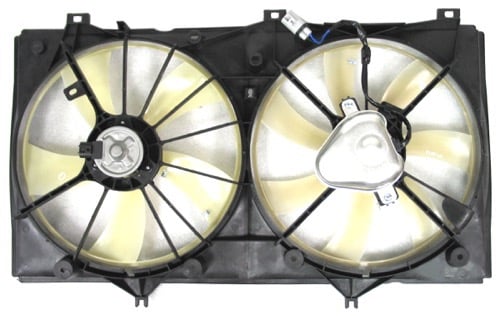 2007 - 2009 Toyota Camry Engine Cooling Fan Shroud - (2.4L L4 Manual Transmission) Replacement