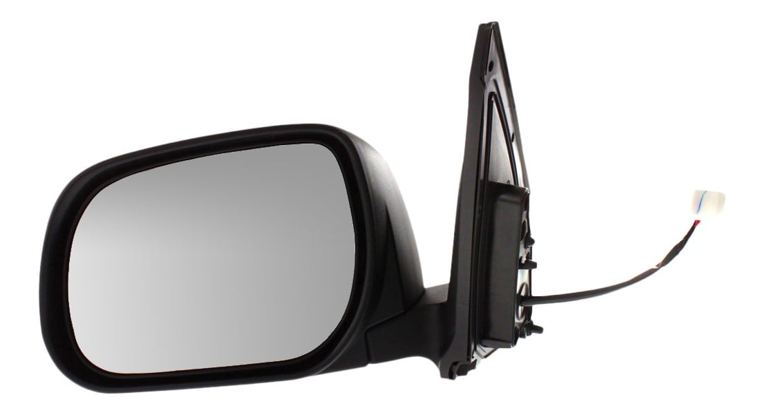 Power Mirror for Toyota RAV4 2009-2012, Left (Driver), Manual Folding, Non-Heated, Paintable, w/o Signal Light, (Exc. Limited Model), Japan Built Vehicle, Replacement