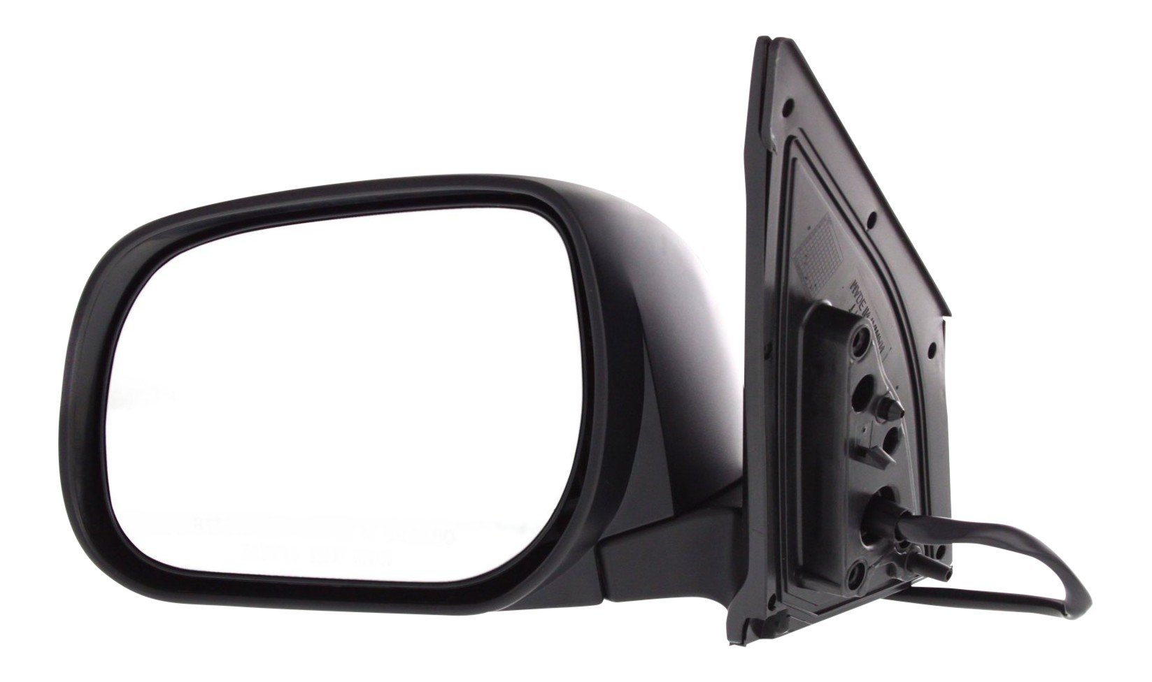Power Mirror for Toyota RAV4 2009-2012, Left (Driver), Manual Folding, Heated, Paintable, with Signal Light, Built for Japan Vehicle, Replacement