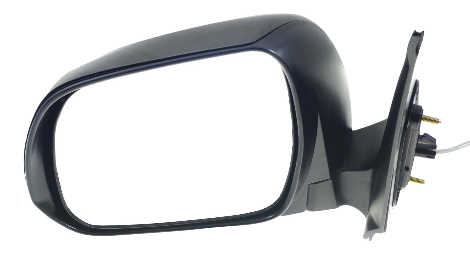 Power Mirror for 2012-2015 Toyota Tacoma, Left (Driver), Manual Folding, Non-Heated, Paintable, with Signal Light, Replacement