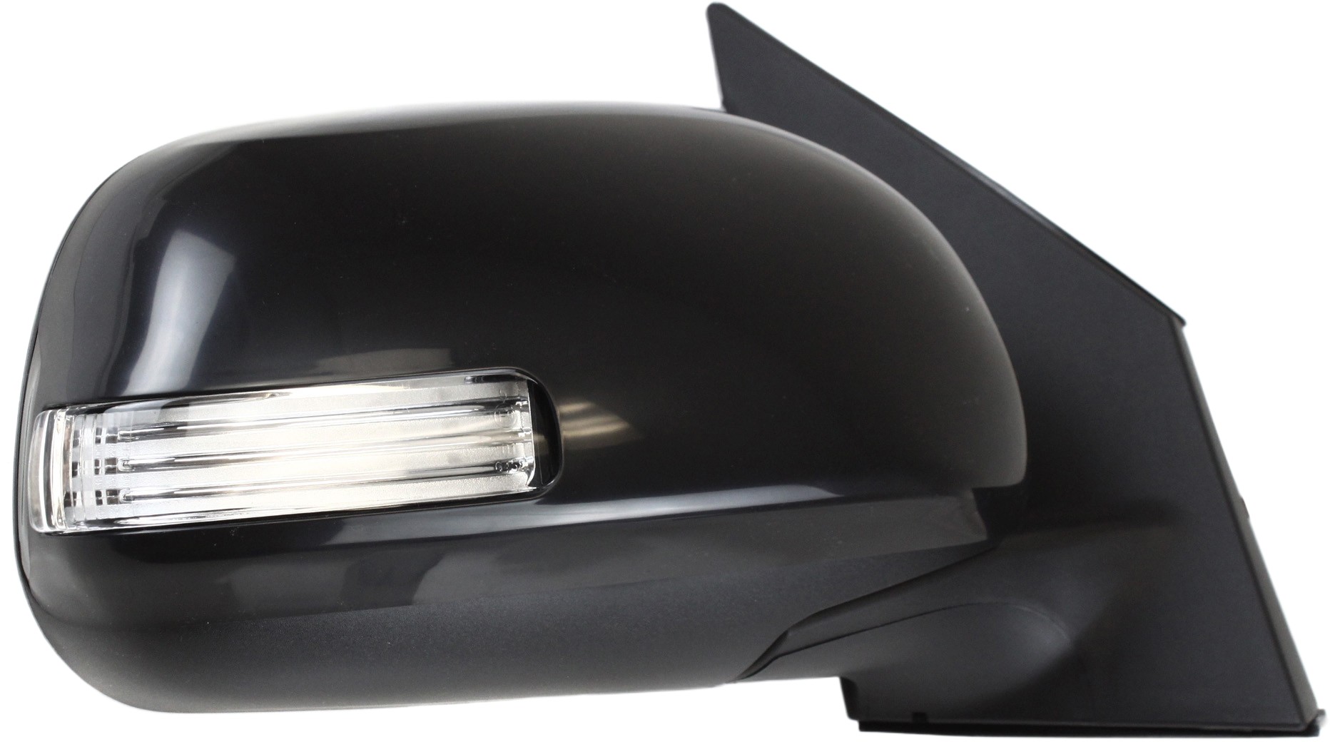 Power Mirror for Toyota RAV4 2009-2012, Right (Passenger), Manual Folding, Heated, Paintable, with Signal Light, Built for North America, Replacement