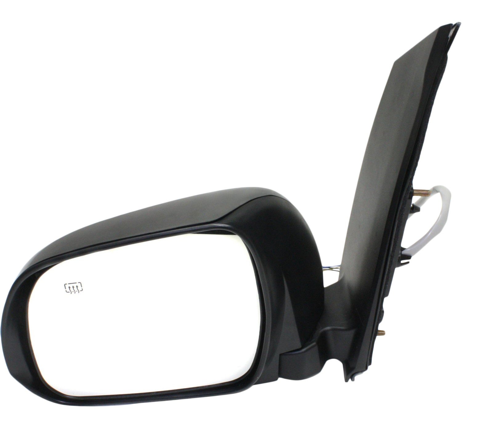 Power Mirror for Toyota Sienna 2013-2014, Left (Driver) Side, Manual Folding, Heated, Paintable, without Memory, Replacement