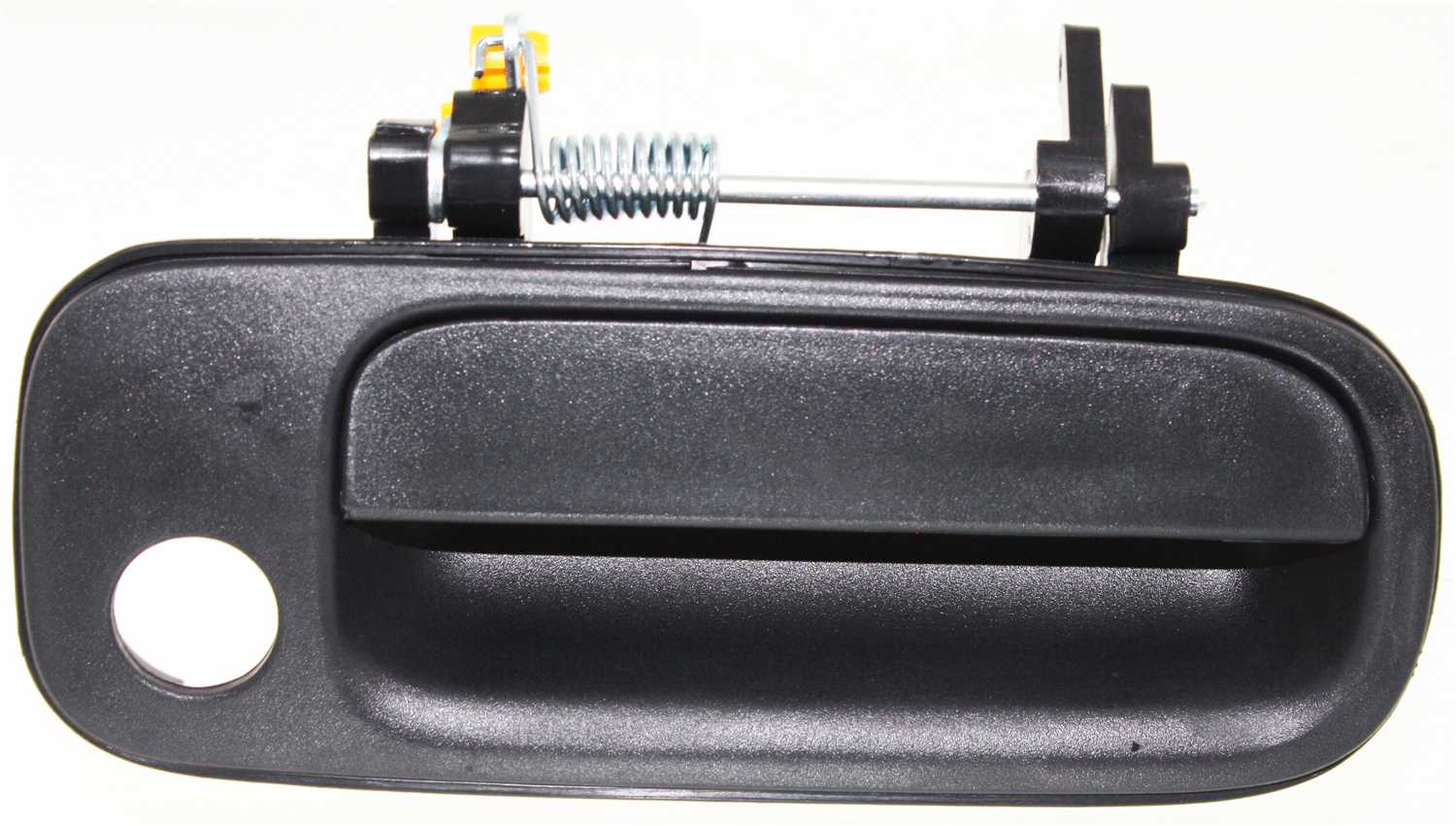 Front Exterior Door Handle for Toyota Camry 1992-1996, Right (Passenger), Textured Black with Keyhole, Replacement