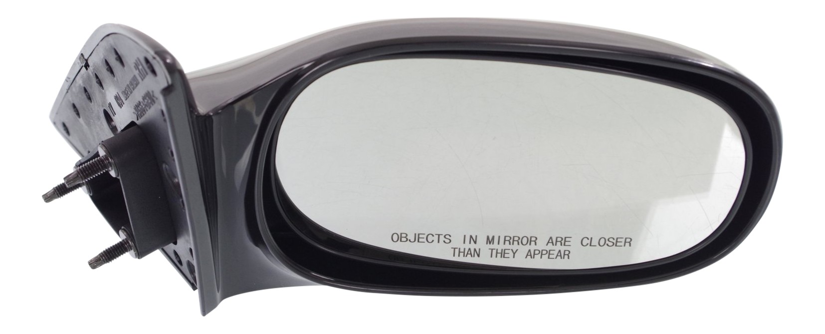 Manual Adjust Mirror for Toyota Corolla 1998-2002, Right (Passenger), Non-Folding, Non-Heated, Paintable, Without Auto Dimming, Blind Spot Detection, Memory, and Signal Light, Replacement