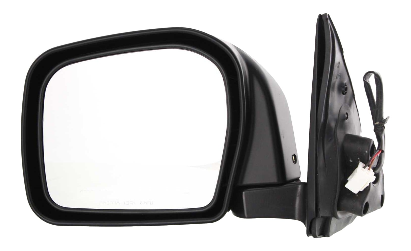 Power Mirror for Toyota 4Runner 2000-2002, Left (Driver), Manual Folding, Non-Heated, Paintable, without Auto-Dimming, Blind Spot Detection, Memory, and Signal Light, Replacement