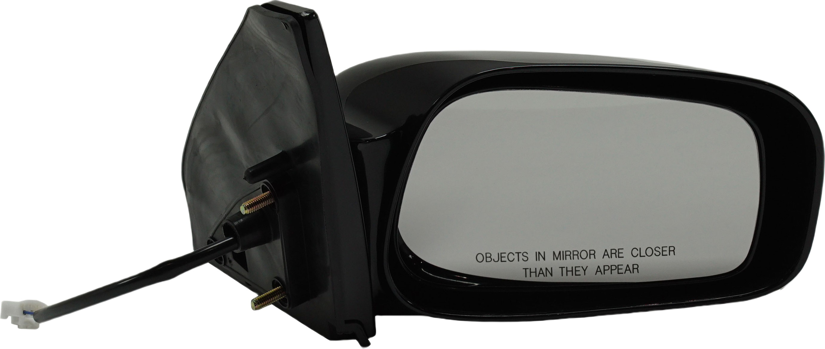 Power Mirror for Toyota Matrix 2003-2008, Right (Passenger) Side, Non-Folding, Non-Heated, Paintable, Replacement