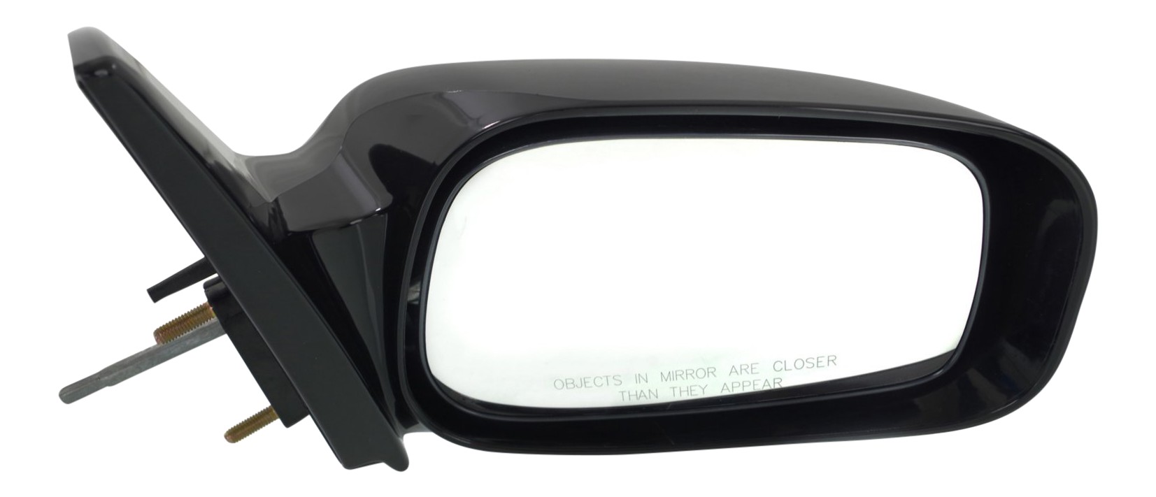 Manual Remote Mirror for Toyota Matrix 2003-2008, Right (Passenger) Side, Non-Folding, Non-Heated, Paintable, Replacement