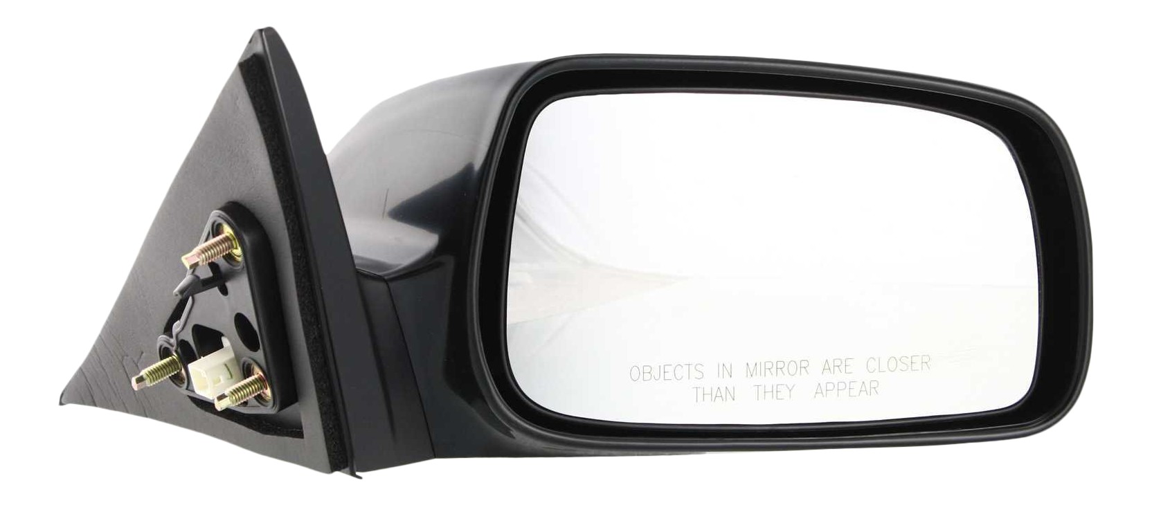 Power Mirror for Toyota Camry 2007-2011, Right (Passenger) Side, Non-Folding, Heated, Paintable, Without Auto Dimming, Blind Spot Detection, Memory, and Signal Light, Japan Built Vehicle, Replacement
