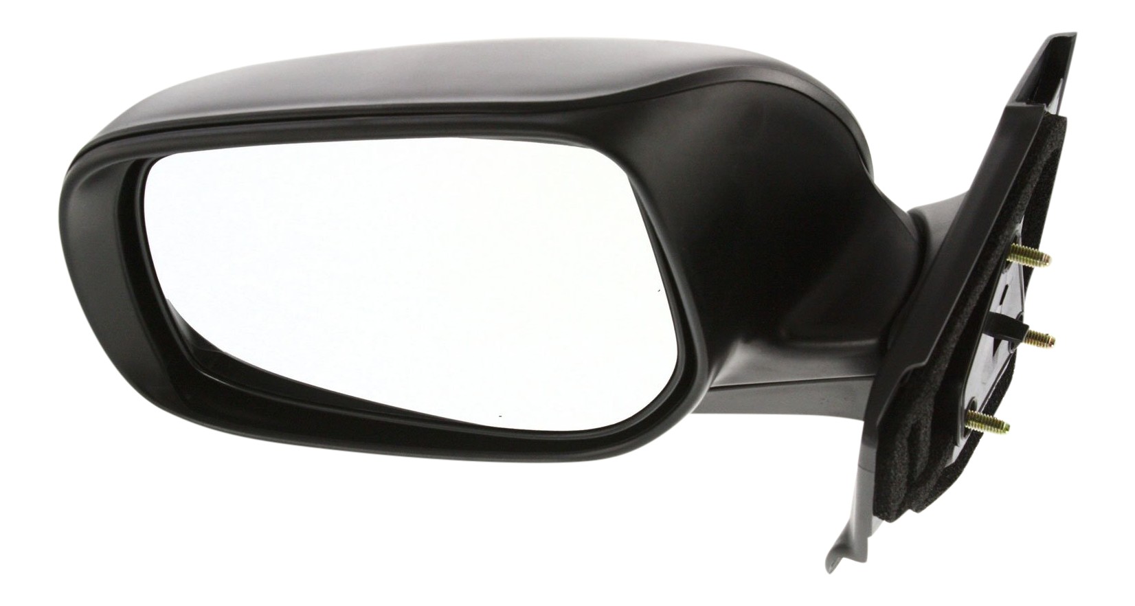 Manual Adjust Mirror for Toyota Yaris 2007-2011, Left (Driver), Manual Folding, Non-Heated, Paintable, Hatchback, Replacement
